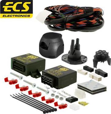 ECS FI-017-BL - Kit elettrico, Gancio traino autozon.pro