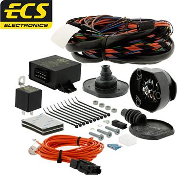 ECS FI-025-DL - Kit elettrico, Gancio traino autozon.pro