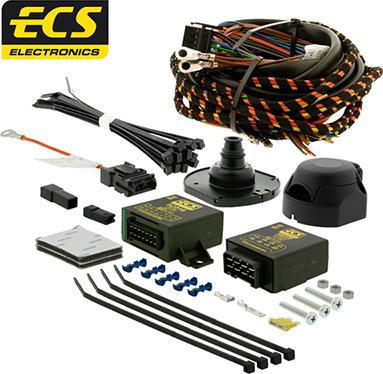 ECS FI-023-BB - Kit elettrico, Gancio traino autozon.pro