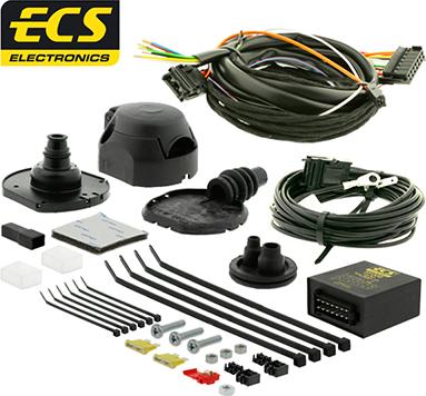 ECS FR-052-B1 - Kit elettrico, Gancio traino autozon.pro