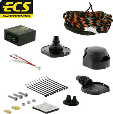 ECS SK-017-B1 - Kit elettrico, Gancio traino autozon.pro