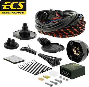 ECS SK-015-B1 - Kit elettrico, Gancio traino autozon.pro