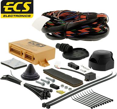 ECS FR087H1 - Kit elettrico, Gancio traino autozon.pro