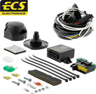 ECS PE-059-B1 - Kit elettrico, Gancio traino autozon.pro