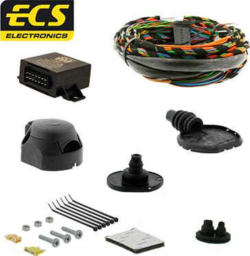 ECS SE-037-B1 - Kit elettrico, Gancio traino autozon.pro