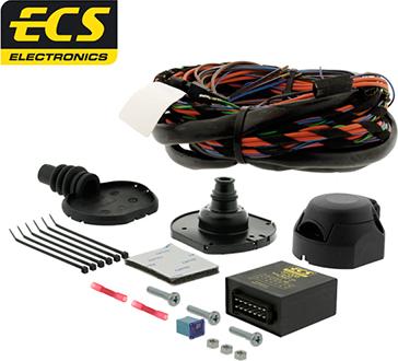 ECS VL-026-B1 - Kit elettrico, Gancio traino autozon.pro