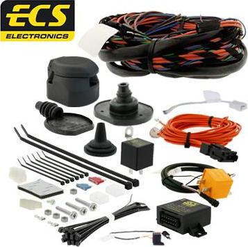 ECS HY-046-DH - Kit elettrico, Gancio traino autozon.pro