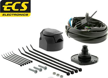 ECS OP-057-BL - Kit elettrico, Gancio traino autozon.pro