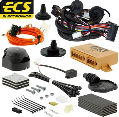 ECS HY-058-BH - Kit elettrico, Gancio traino autozon.pro