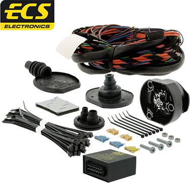 ECS VW-146-D1 - Kit elettrico, Gancio traino autozon.pro