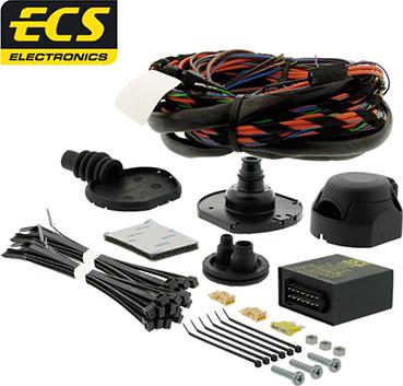 ECS VW-146-B1 - Kit elettrico, Gancio traino autozon.pro