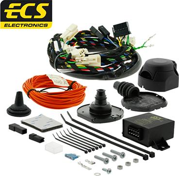 ECS MZ-034-BL - Kit elettrico, Gancio traino autozon.pro