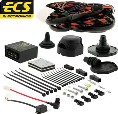 ECS KI-132-BX - Kit elettrico, Gancio traino autozon.pro