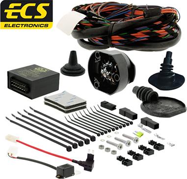 ECS KI-132-DX - Kit elettrico, Gancio traino autozon.pro