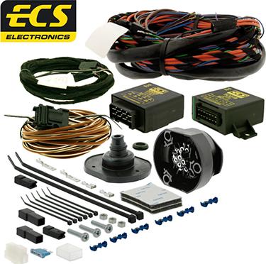 ECS VAG-014-B - Kit elettrico, Gancio traino autozon.pro