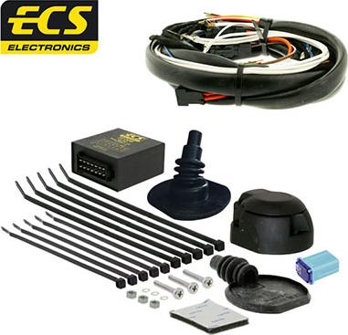 ECS LR021H1 - Kit elettrico, Gancio traino autozon.pro