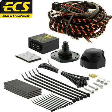 ECS MB-098-B1 - Kit elettrico, Gancio traino autozon.pro