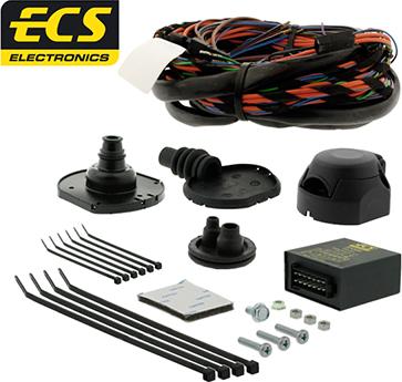 ECS MB-081-B1 - Kit elettrico, Gancio traino autozon.pro