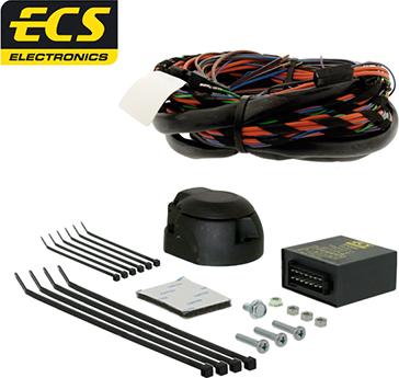 ECS MB-081-H1 - Kit elettrico, Gancio traino autozon.pro