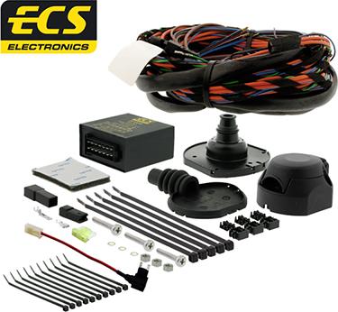 ECS HN-867-B1 - Kit elettrico, Gancio traino autozon.pro