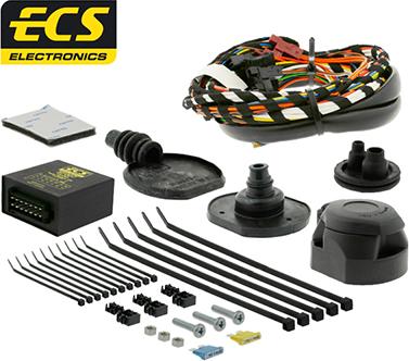 ECS MB-074-D12 - Kit elettrico, Gancio traino autozon.pro