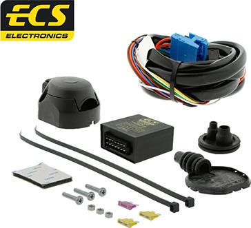 ECS MB-076-B1 - Kit elettrico, Gancio traino autozon.pro