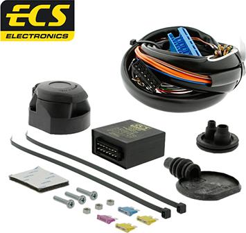 ECS MB-076-D1 - Kit elettrico, Gancio traino autozon.pro