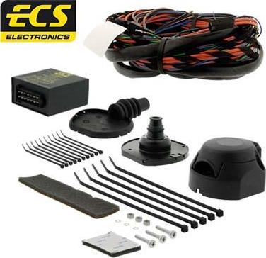 ECS MB110B1 - Kit elettrico, Gancio traino autozon.pro