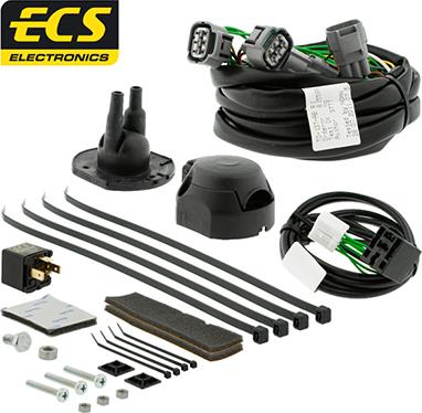 ECS TO-137-BL - Kit elettrico, Gancio traino autozon.pro