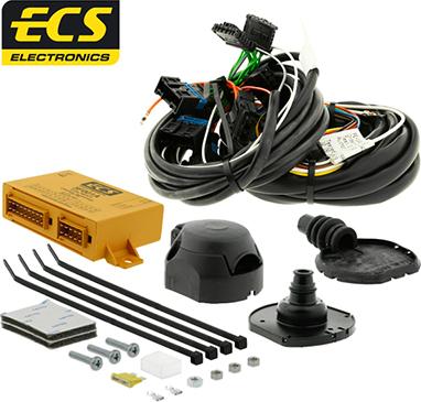 ECS CT-046-B1 - Kit elettrico, Gancio traino autozon.pro