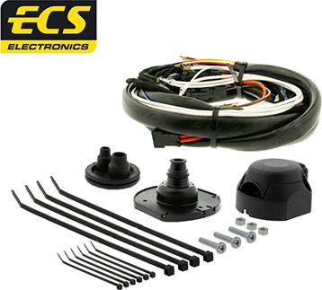 ECS VW-005-BB - Kit elettrico, Gancio traino autozon.pro