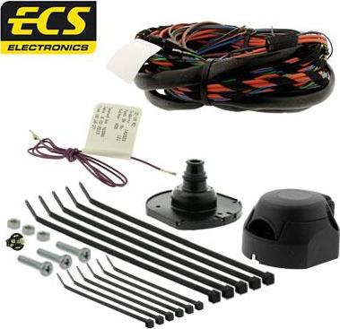 ECS OP-015-BL - Kit elettrico, Gancio traino autozon.pro