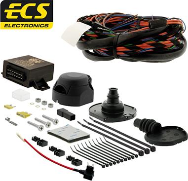 ECS PE-084-B1 - Kit elettrico, Gancio traino autozon.pro