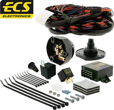 ECS AF-004-BB - Kit elettrico, Gancio traino autozon.pro