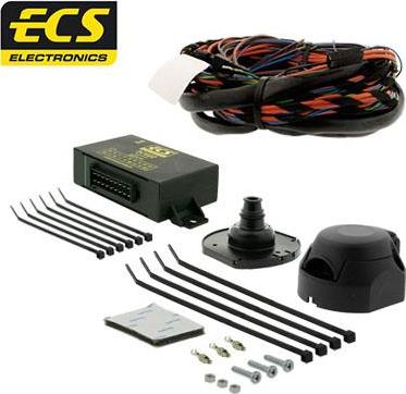 ECS SZ-019-BL - Kit elettrico, Gancio traino autozon.pro