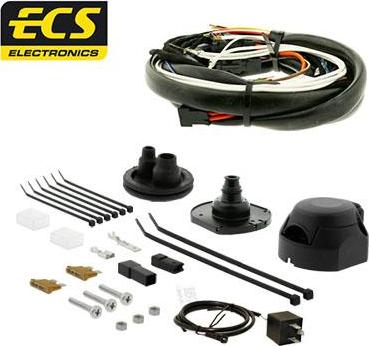 ECS VL-002-BL - Kit elettrico, Gancio traino autozon.pro