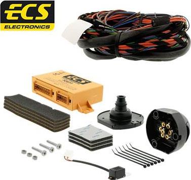 ECS VL-007-BL - Kit elettrico, Gancio traino autozon.pro