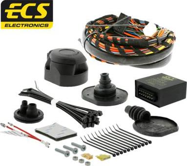 ECS VW096D1 - Kit elettrico, Gancio traino autozon.pro