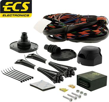 ECS VW-106-B1 - Kit elettrico, Gancio traino autozon.pro