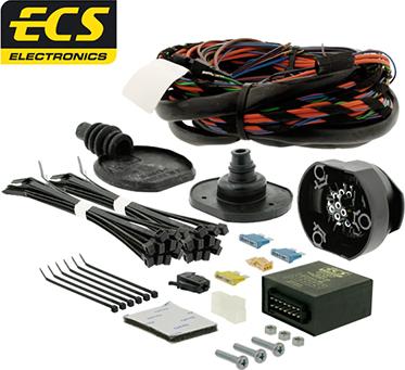 ECS VW-106-D1 - Kit elettrico, Gancio traino autozon.pro