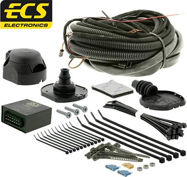 ECS VW-107-B1 - Kit elettrico, Gancio traino autozon.pro