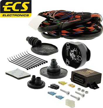 ECS VW-130-D1 - Kit elettrico, Gancio traino autozon.pro