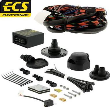 ECS VW291BX - Kit elettrico, Gancio traino autozon.pro