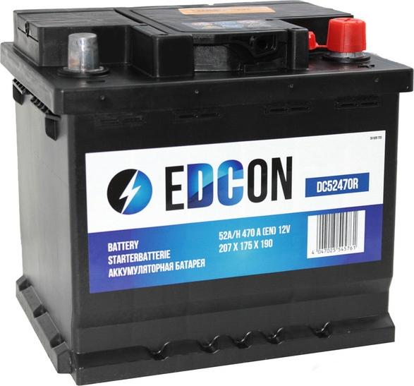 Edcon DC52470R - Batteria avviamento autozon.pro