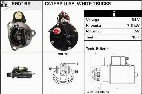 EDR 995166 - Motorino d'avviamento autozon.pro