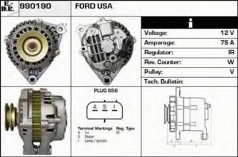 EDR 990190 - Alternatore autozon.pro