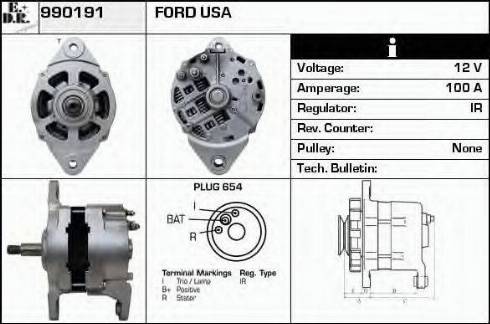 EDR 990191 - Alternatore autozon.pro