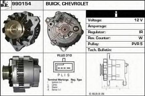 EDR 990154 - Alternatore autozon.pro