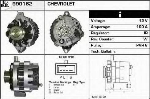 EDR 990162 - Alternatore autozon.pro