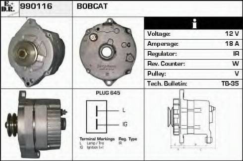 EDR 990116 - Alternatore autozon.pro